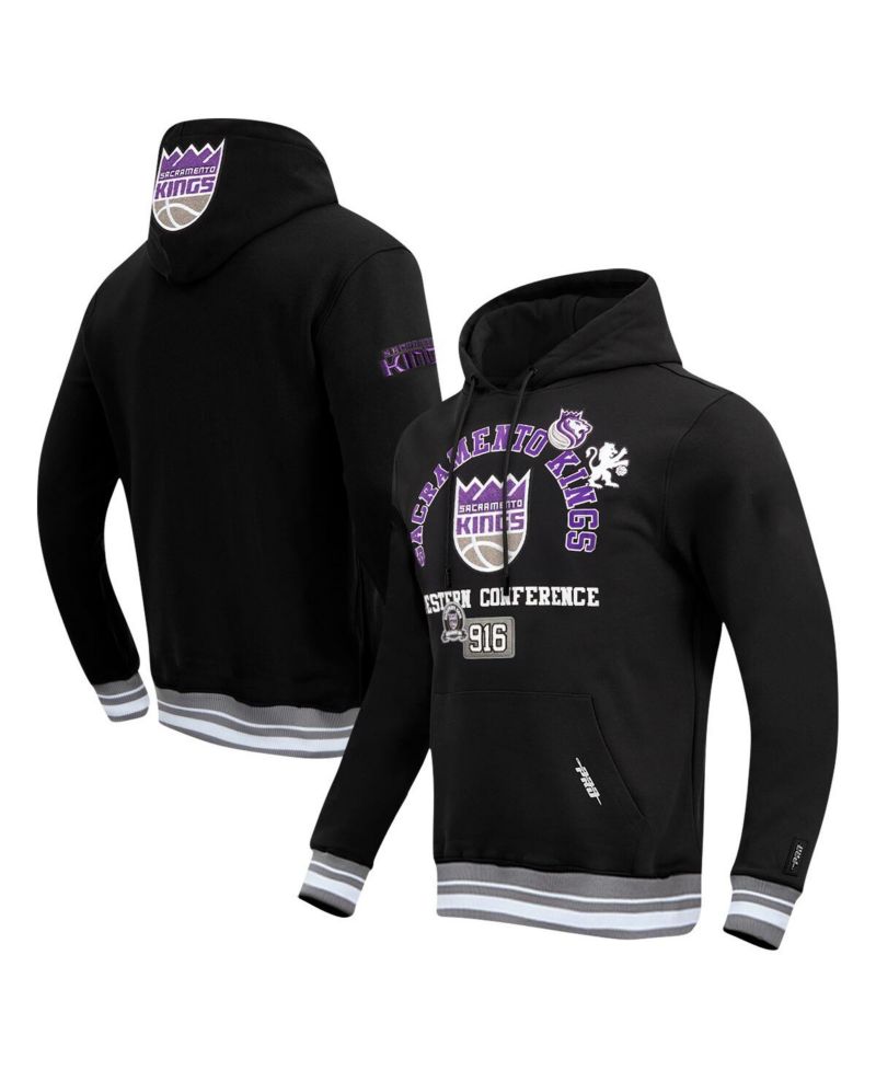 Men's Black Sacramento Kings Area Code Pullover Hoodie