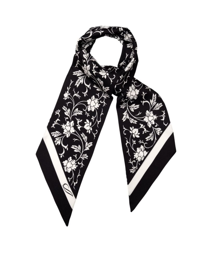 Loretta - Skinny Silk Scarf for Women
