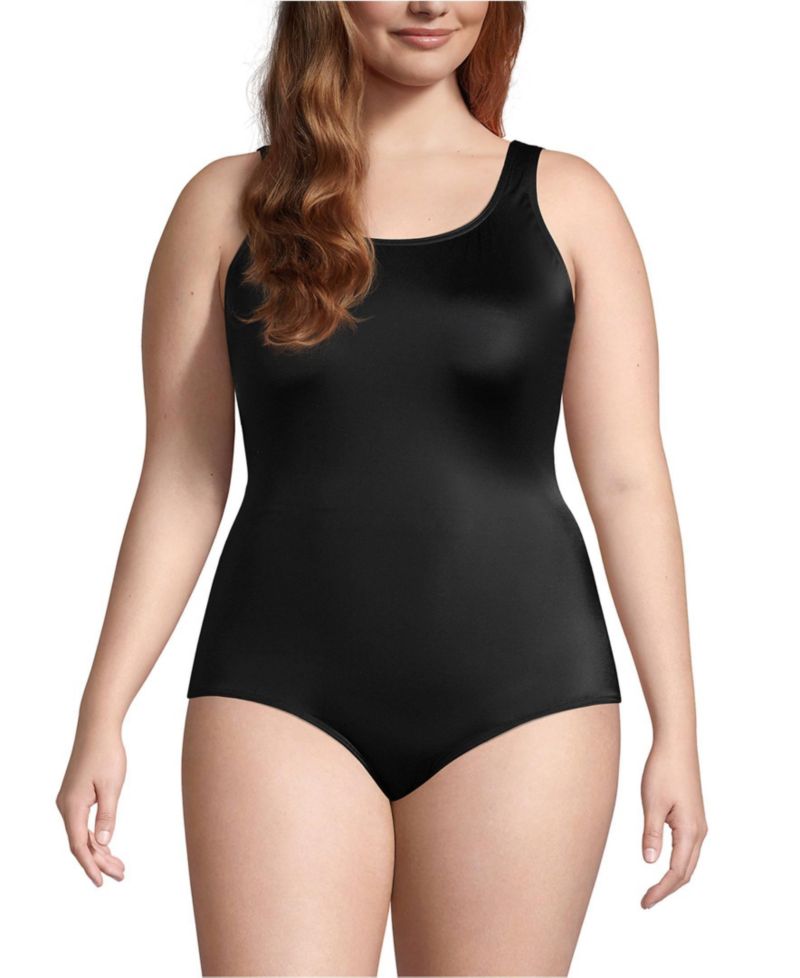 Women's DD-Cup Chlorine Resistant Soft Cup Tugless Sporty One Piece Swimsuit