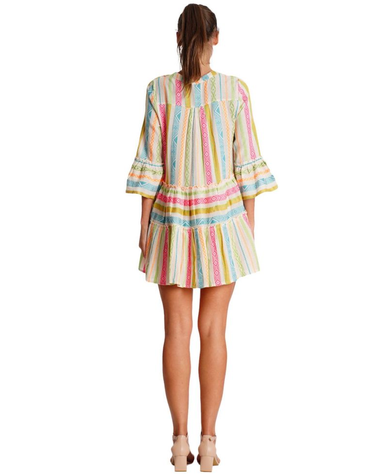 Women's s Calypso Striped Kaftan