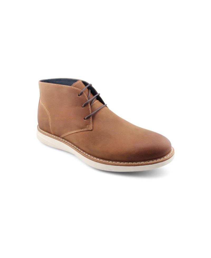 Men's Colton Plain Toe Lace Up Casual Hybrid Chukka Boots