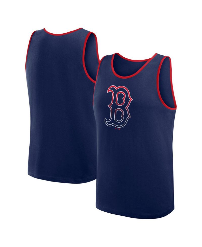 Men's Navy Boston Red Sox Unmatched Success Tank Top