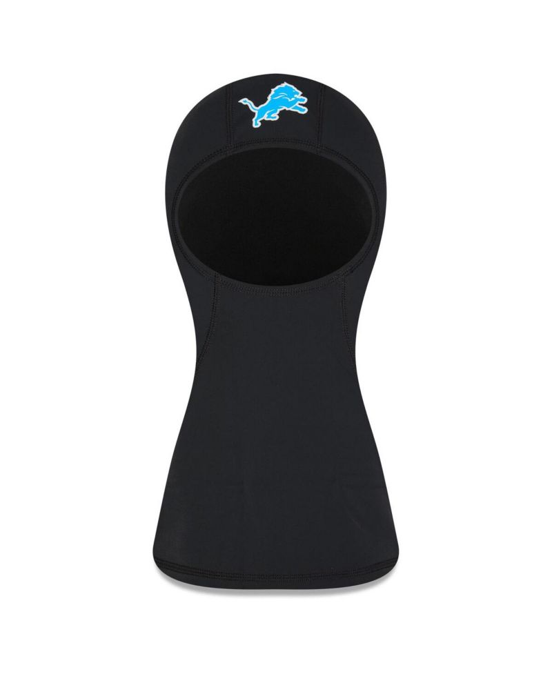 Men's Black Detroit Lions Sideline Balaclava