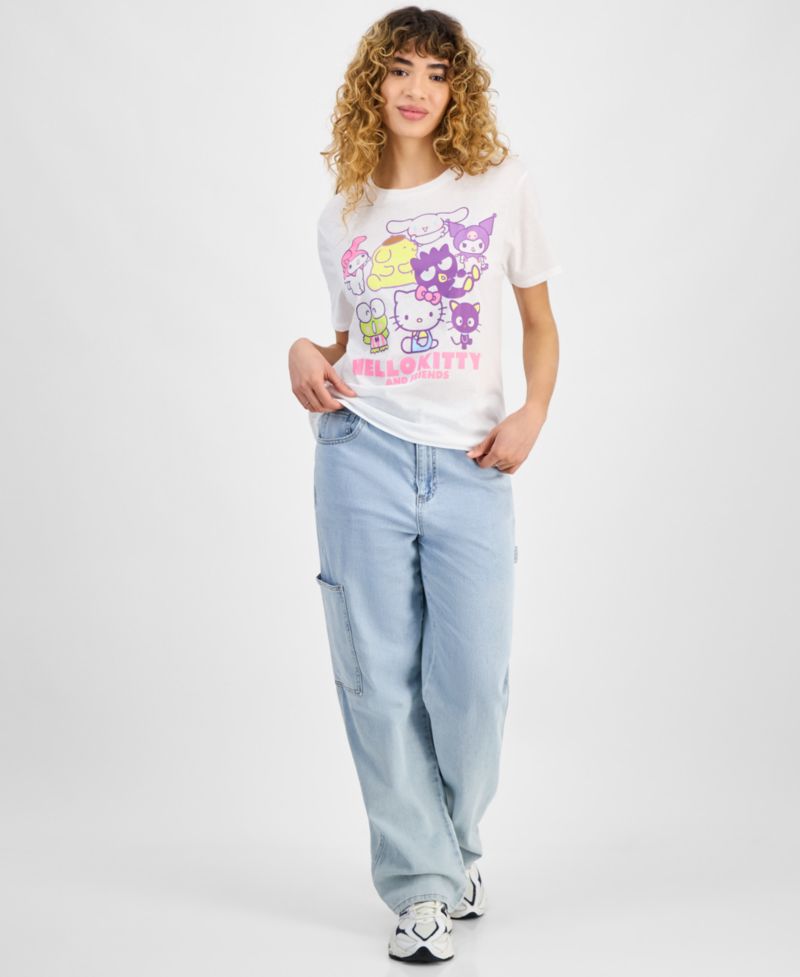 Juniors' Hello Kitty And Friends Graphic T-Shirt