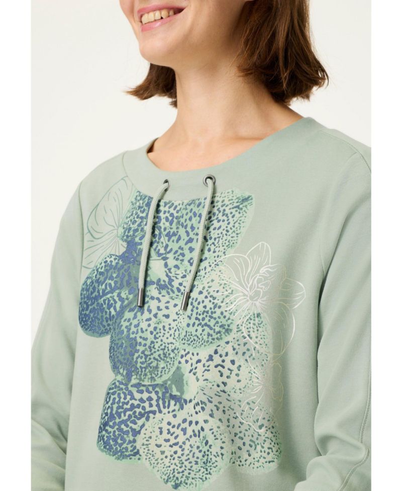 Women's Placement Print Jersey Top