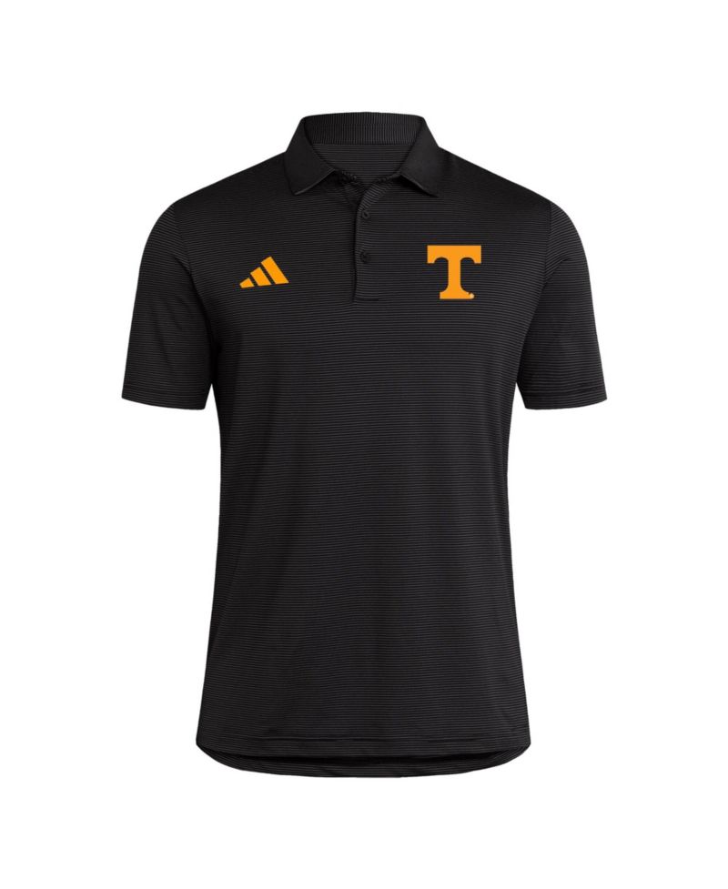 Men's Black Tennessee Volunteers Ultimate 365 Stripe Polo Shirt