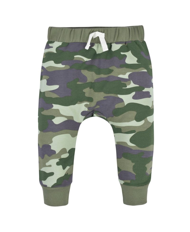 Baby Boys Camo Premium Joggers, 3-Pack