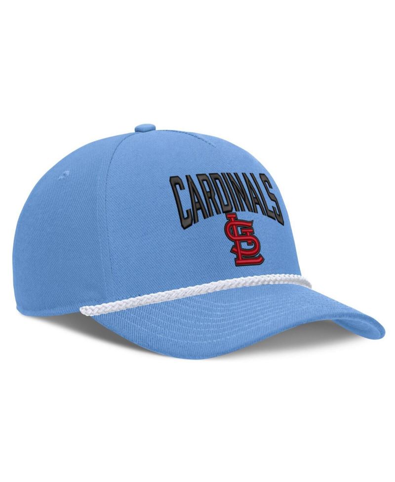 Men's Light Blue St. Louis Cardinals Cooperstown Rise Adjustable Hat