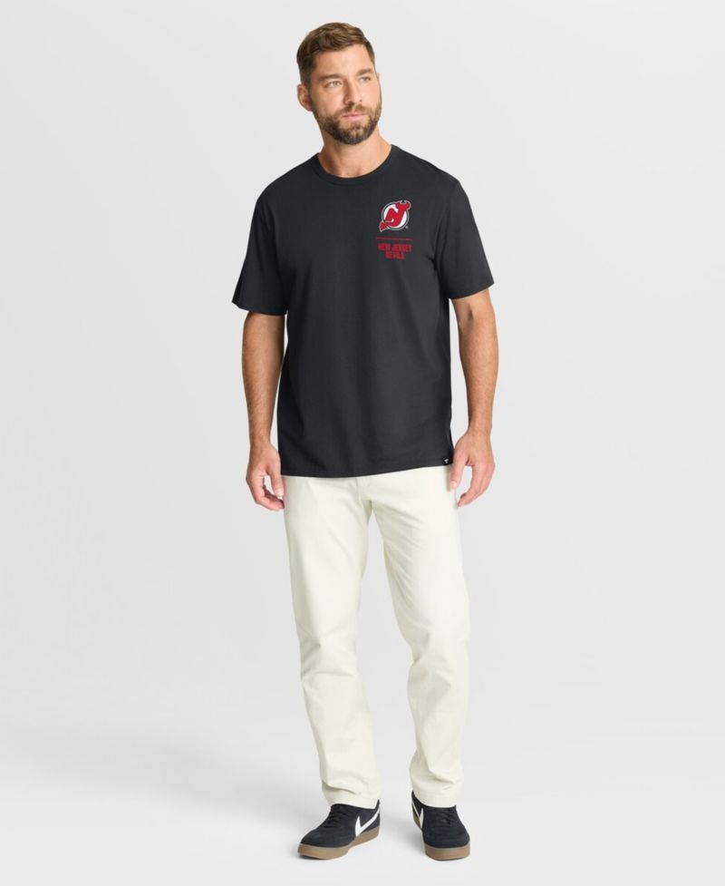 Men's Black New Jersey Devils Crash The Net Legacy T-Shirt