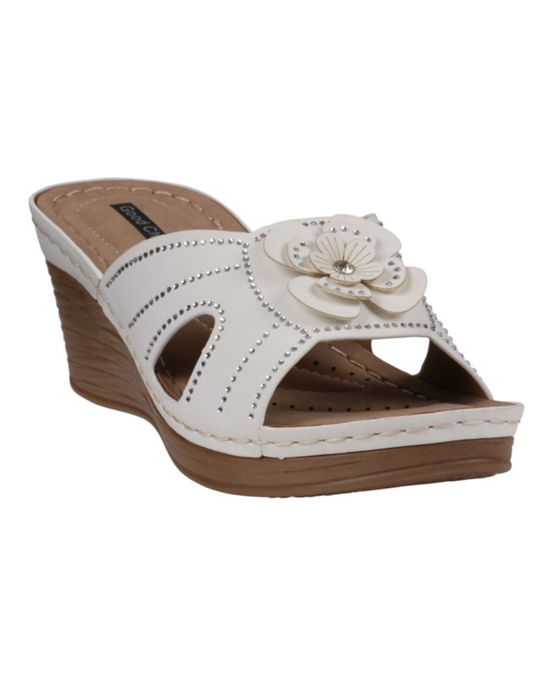 Women's Fiora Floral Wedge Sandals