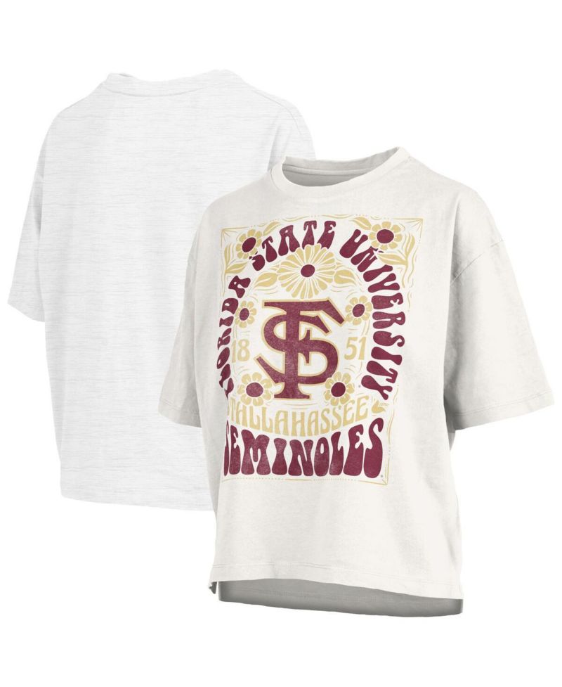 Women's White Florida State Seminoles Harmony Oversized T-Shirt