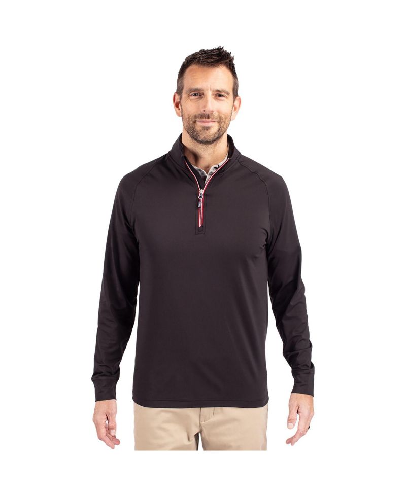 Men's Adapt Eco Knit Stretch Quarter Zip Pullover Jacket