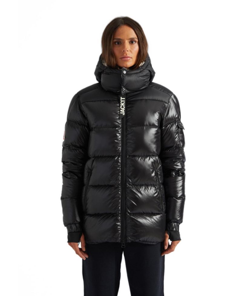 Women's High Collar Down Puffer Jacket