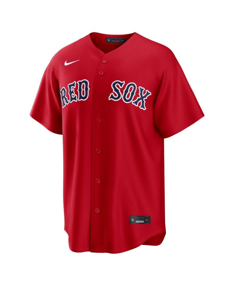 Men's Garrett Crochet Red Boston Red Sox Alternate Replica Jersey