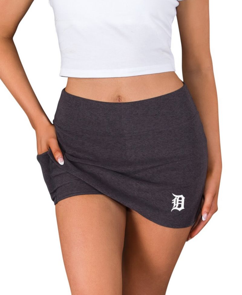 Women's Charcoal Detroit Tigers Centerline Knit Skort