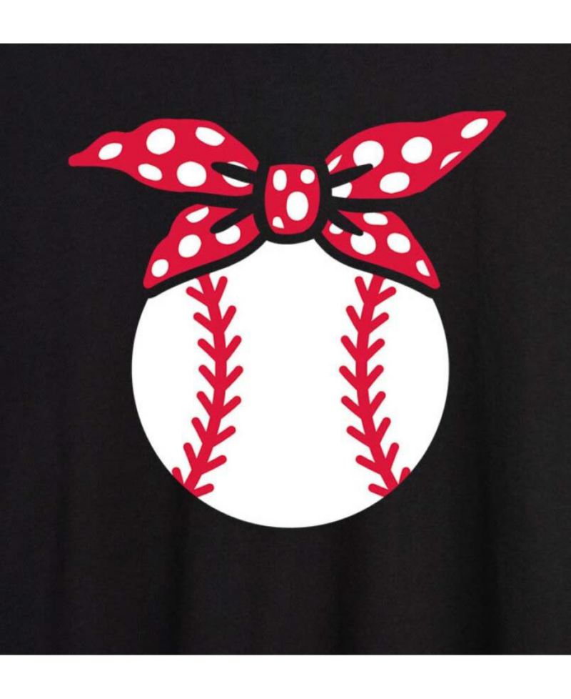 Trendy Juniors Baseball Graphic Oversized Tee