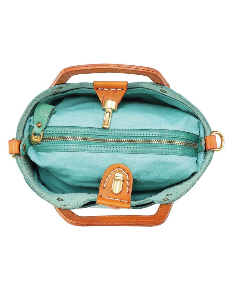 Women's Genuine Leather Sprout Land Mini Tote Bag