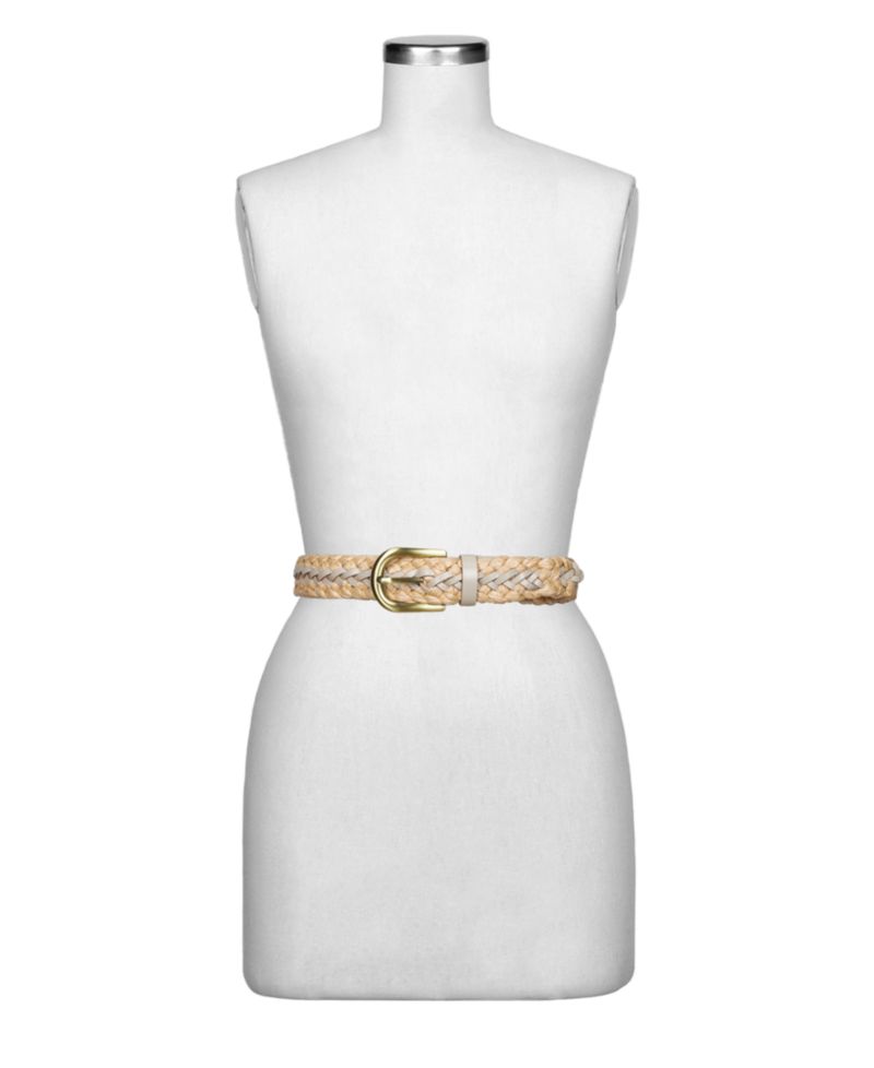 Beaune Woven Leather Belt