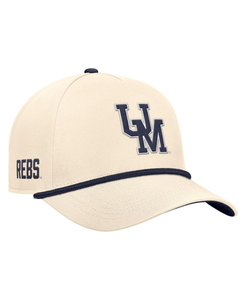 Men's Natural Ole Miss Rebels Vintage Rope Rise Adjustable Hat