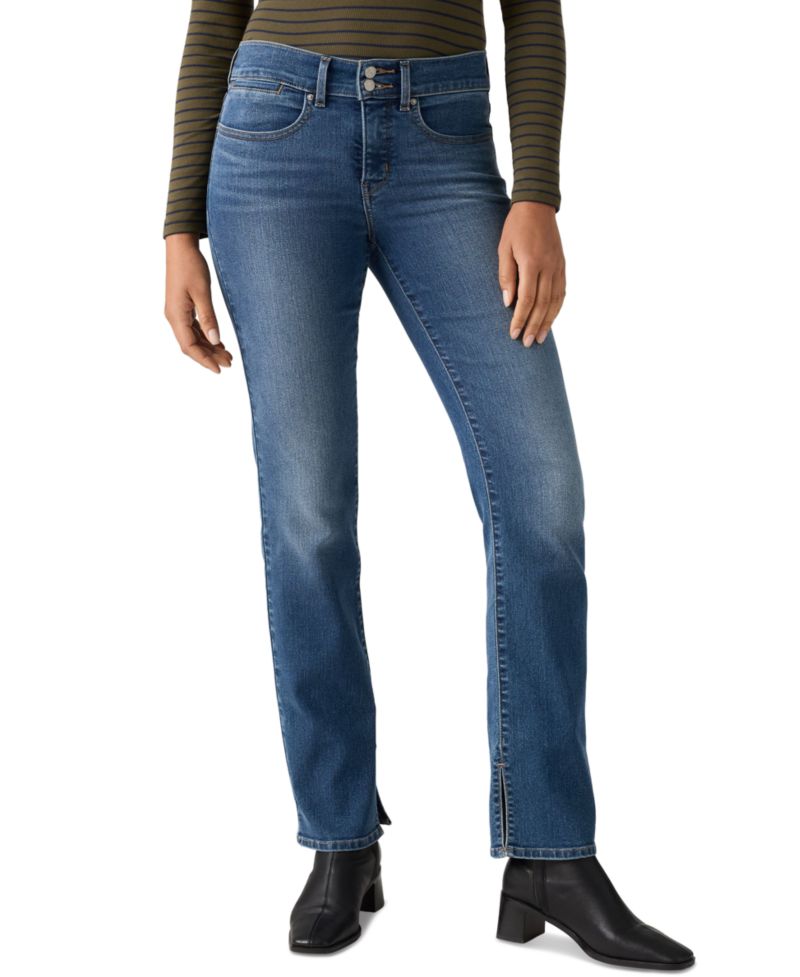 Women's 314 Shaping Straight Mid-Rise Jeans