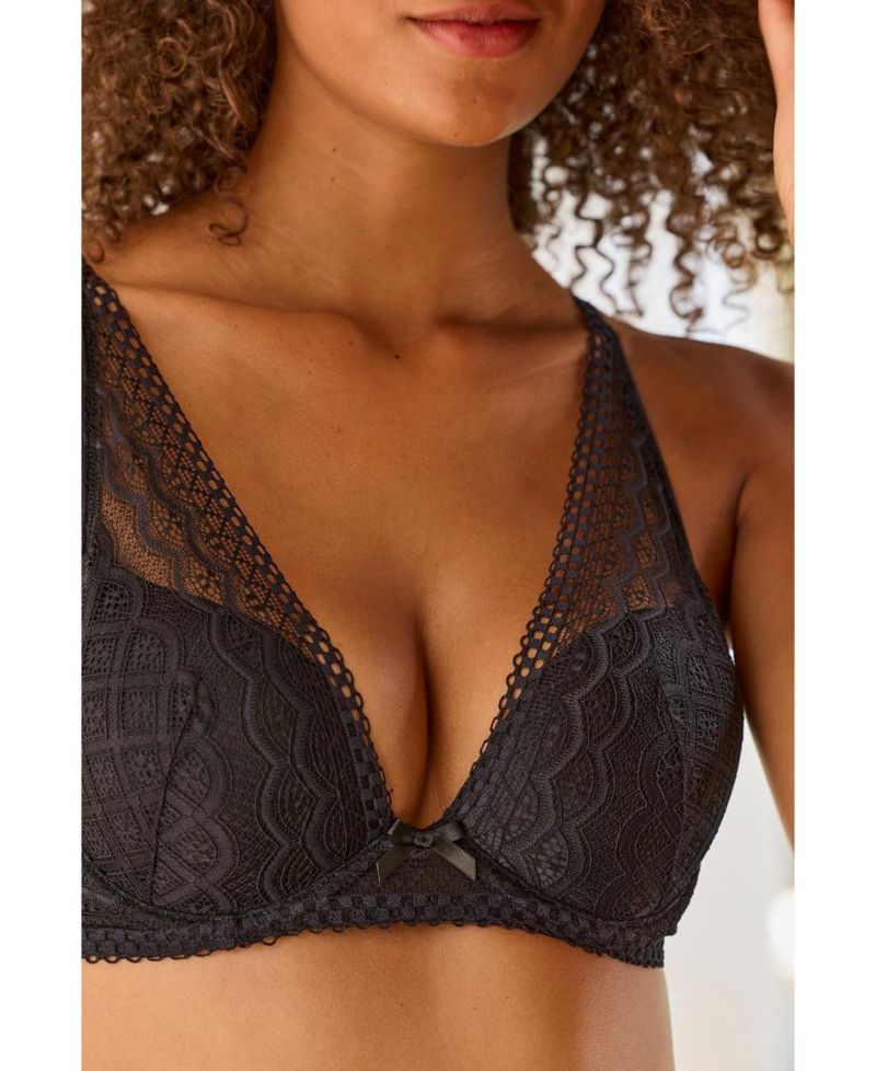 Women's 2-Pack Lace Underwire Push-Up Padded Push-Up Bra