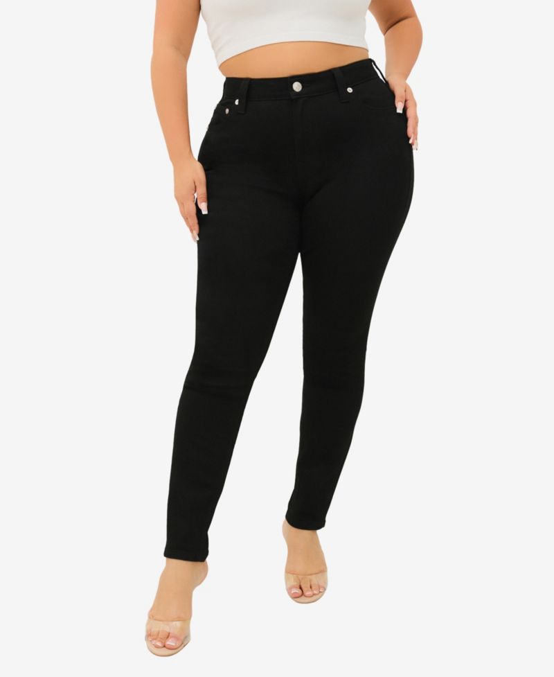 Plus Size Jennie Curvy Skinny Mid-Rise Jeans