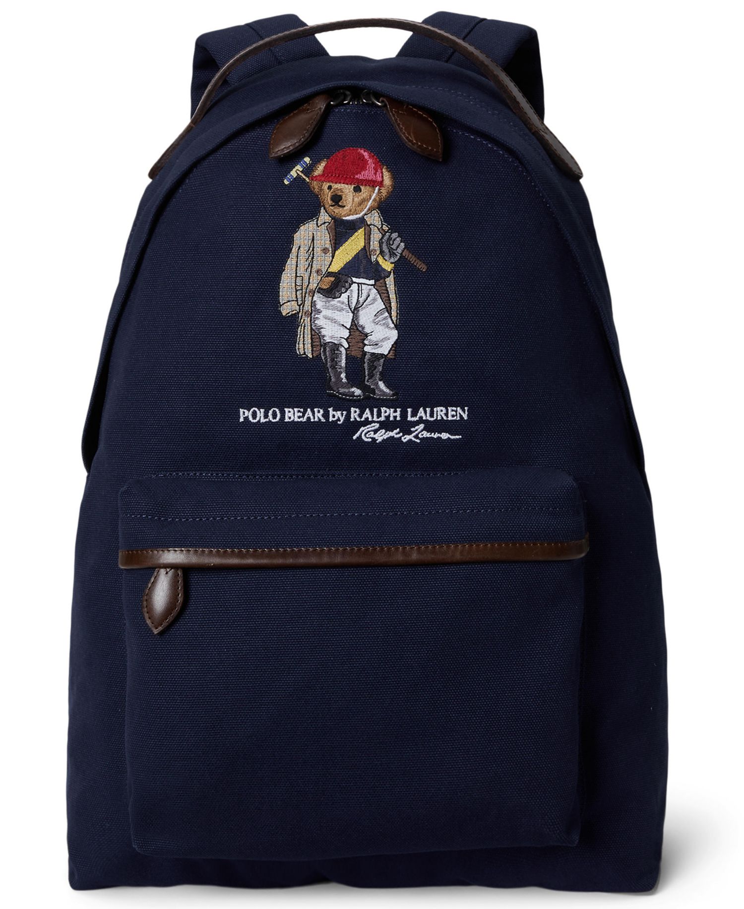 Мужской холщовый рюкзак Polo Bear