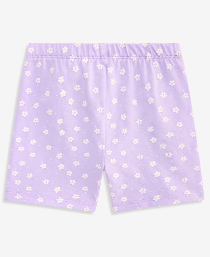 Baby Girls' Mix & Match Ditsy-Floral Bike Shorts