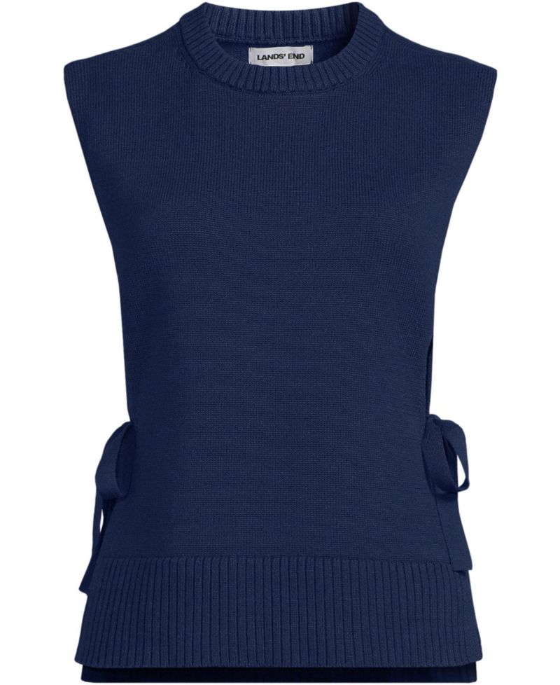 Women's Drifter Side-Tie Sleeveless Sweater Vest