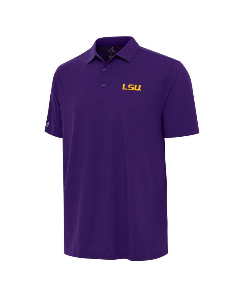 Men's Purple LSU Tigers Era Polo Shirt