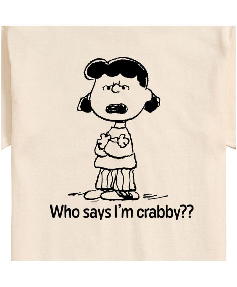 Hybrid Apparel Peanuts Crabby Mens Short Sleeve Tee