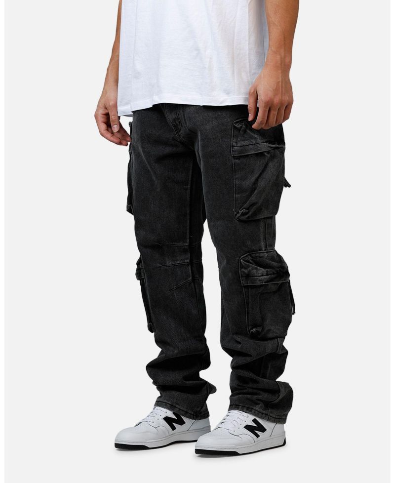 Men's Loiter V709 Wide Bellow Cargo Denim.