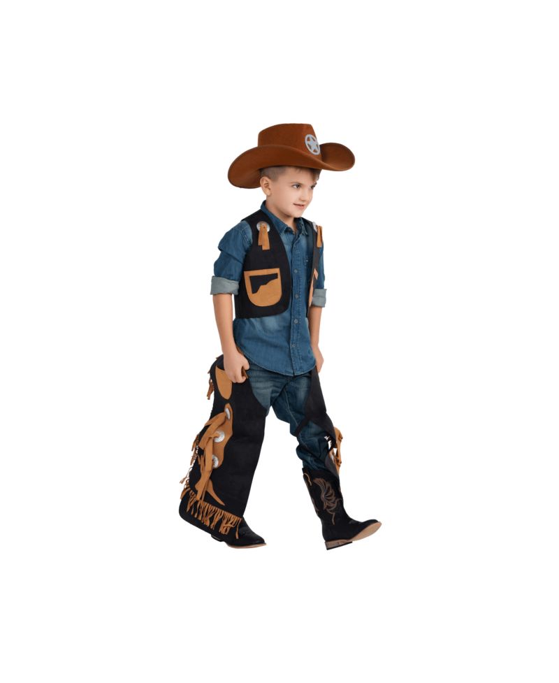 Cowboy Chaps and Vest Child Costume Boys/Girls