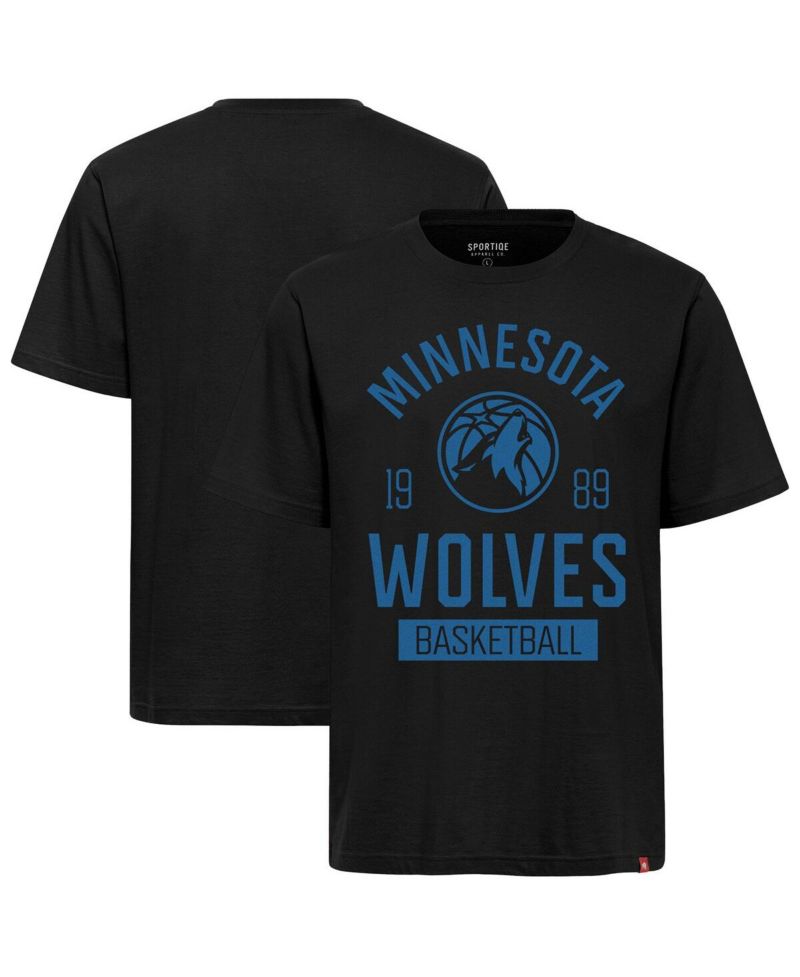 Men's and Women's Black Minnesota Timberwolves Duke Premium T-Shirt