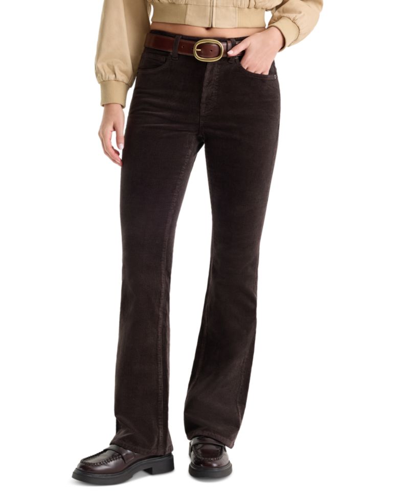 Women's Corduroy High-Rise Bootcut Jeans
