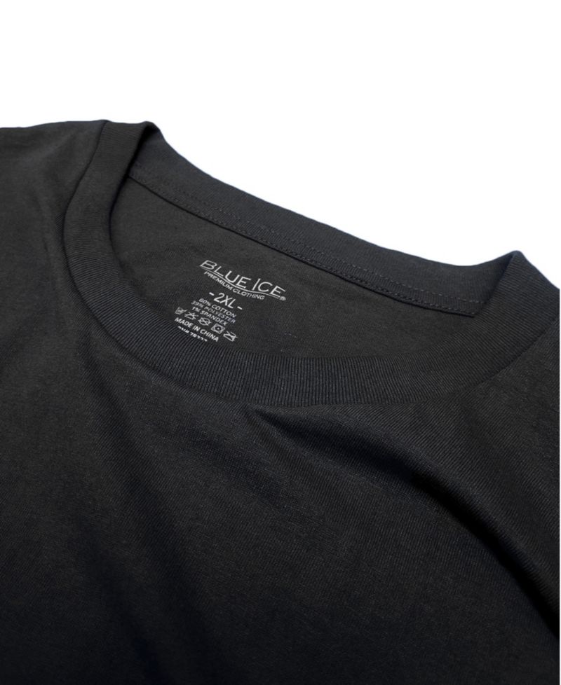 Men's Short-Sleeve Crewneck Solid T-Shirt