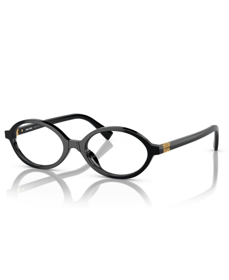 Woman Oval Plastic MU 01XV Eyeglasses