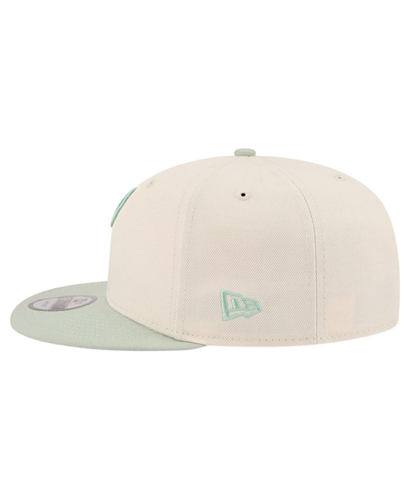 Men's Cream/Light Green San Antonio Spurs Color Pack 9FIFTY Snapback Hat