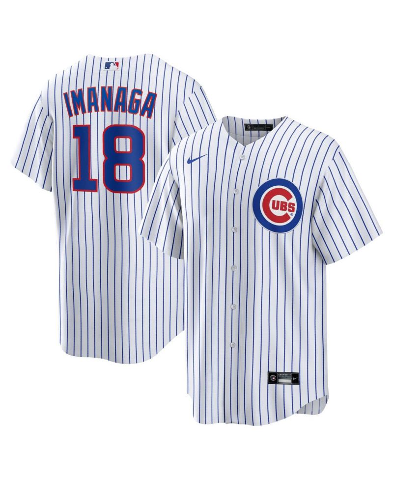Men's Shota Imanaga White Chicago Cubs Home Replica Jersey