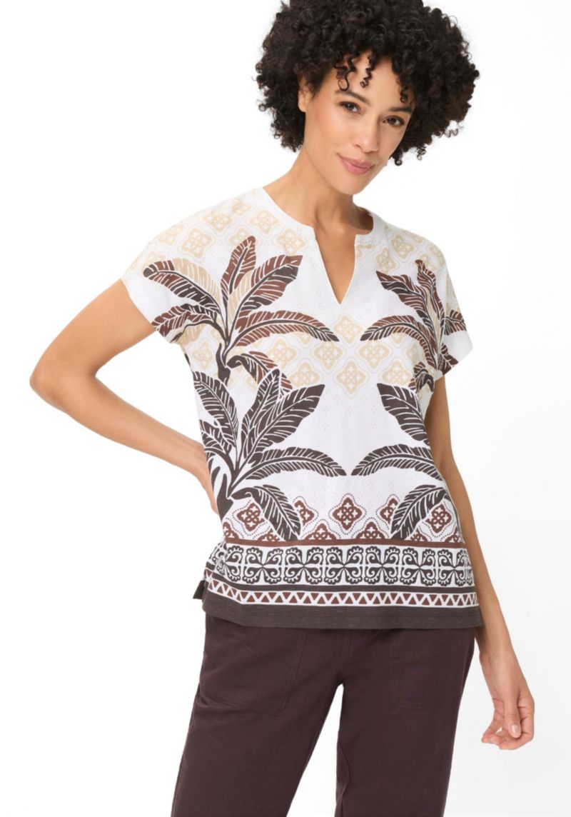 Women's Panneaux Print T-Shirt