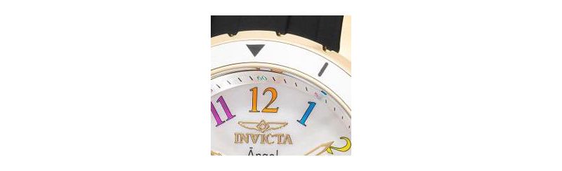 Women's 49803 Angel Quartz VD54 White Dial Watch