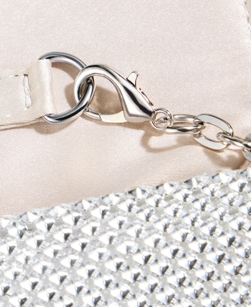 Ether East/West Studded Mesh Clutch