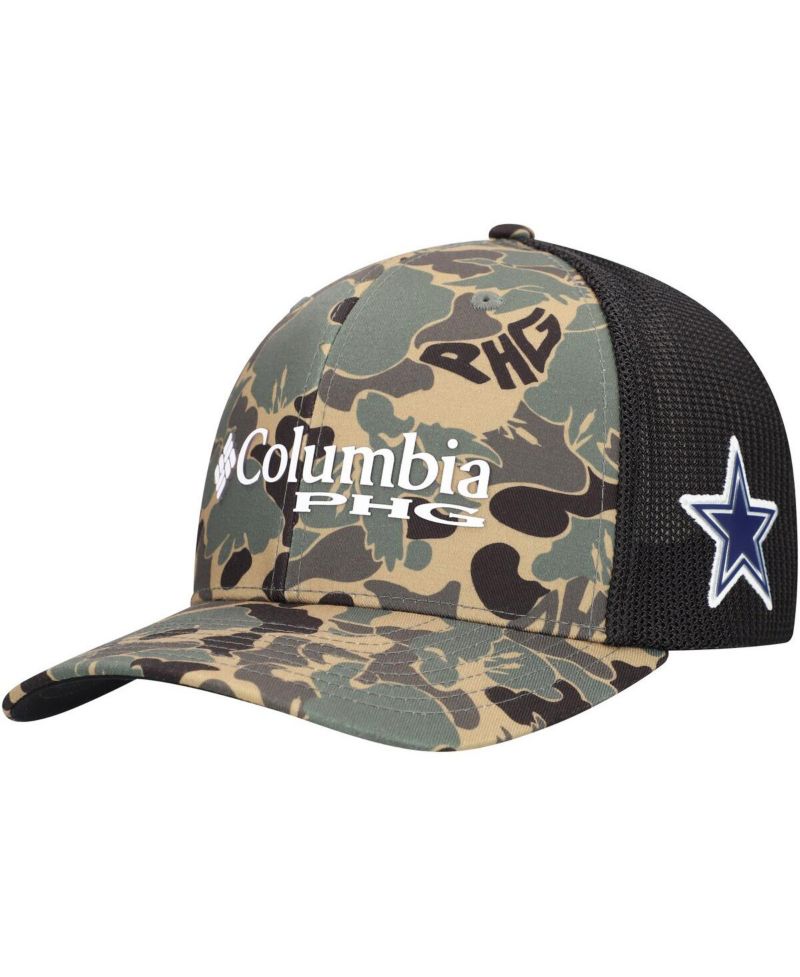 Men's Camo Dallas Cowboys PHG Mesh Flex Hat
