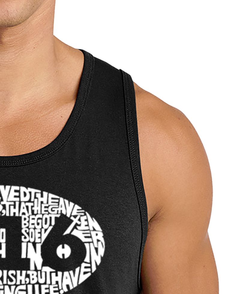 Men's 3:16 Oval Word Art Graphic Tank Top