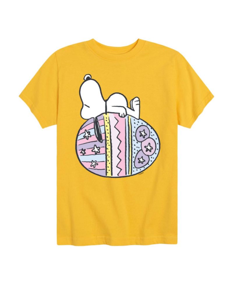 Peanuts Boys' 8-20 Snoopy Easter Egg Short-Sleeve Graphic T-Shirt