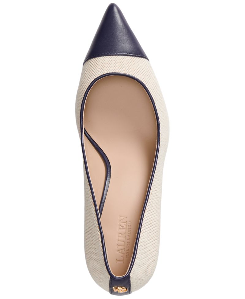Women's Lanette Washed Canvas Slip-On Pumps