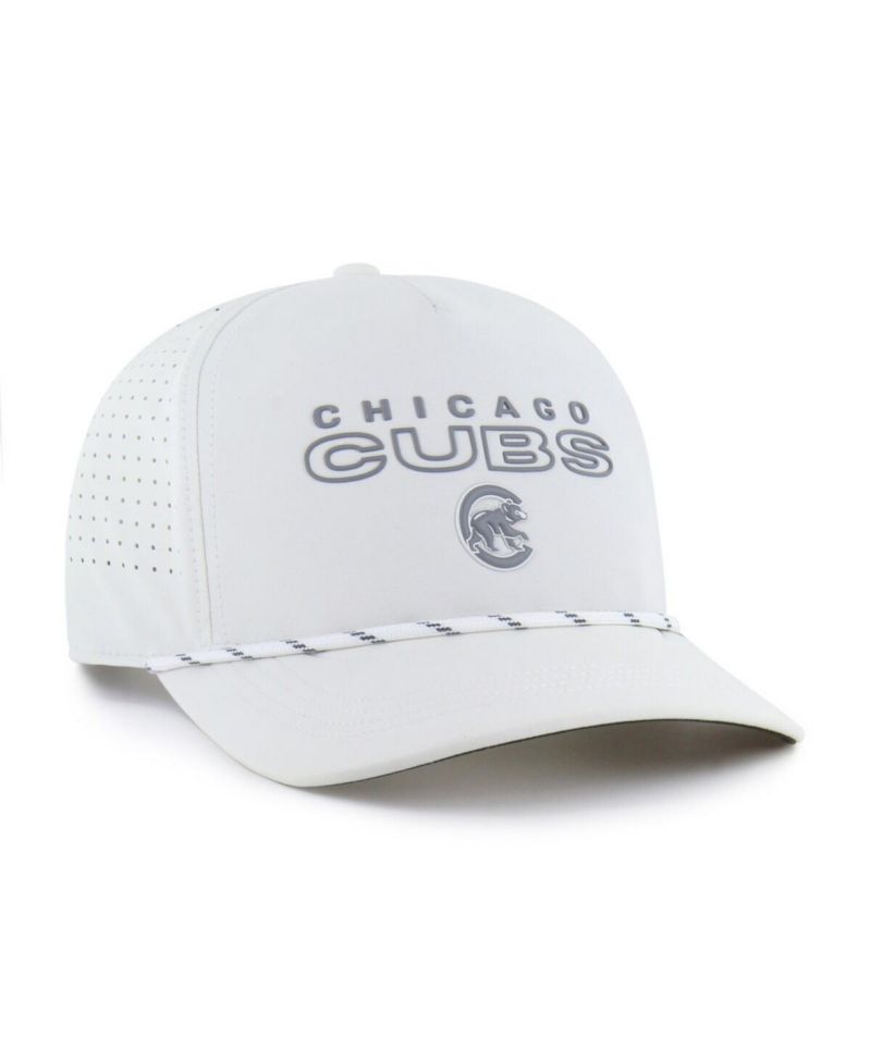 Men's White Chicago Cubs Forward Vault Hitch Adjustable Hat
