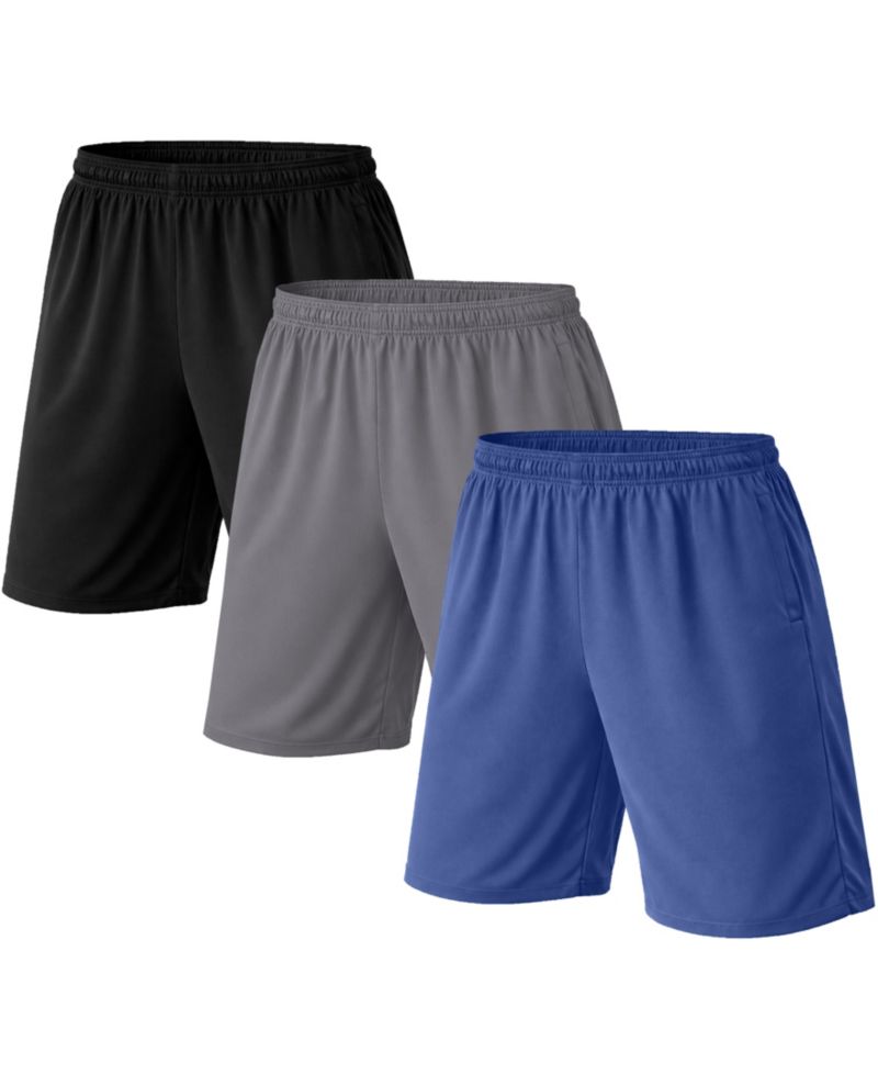 Men's Regular-Fit Shorts, 3-Piece Set