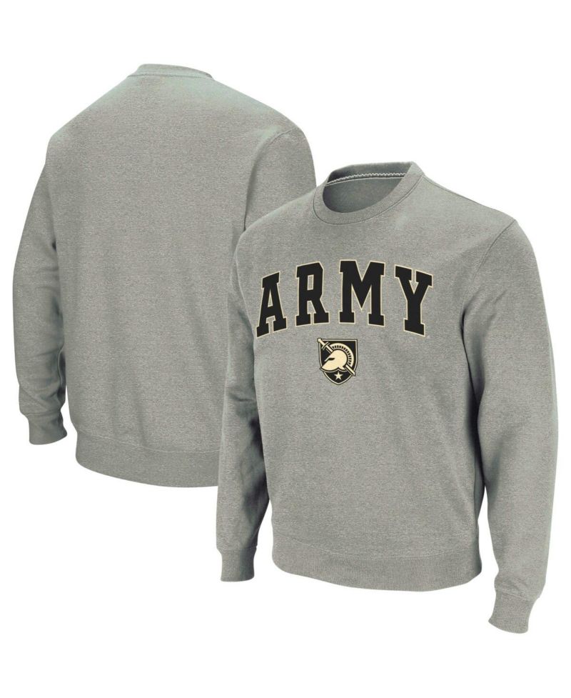 Men's Army Black Knights Arch & Logo Crew Neck Sweatshirt