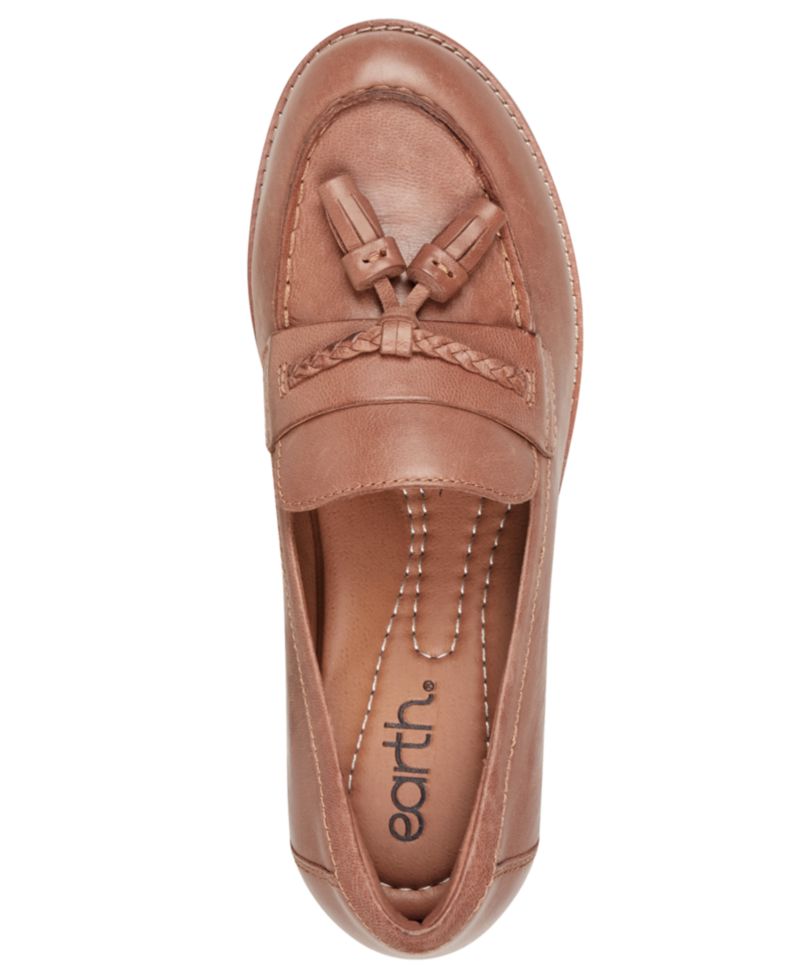 Women's Elinna Leather Slip-On Tassel Loafers